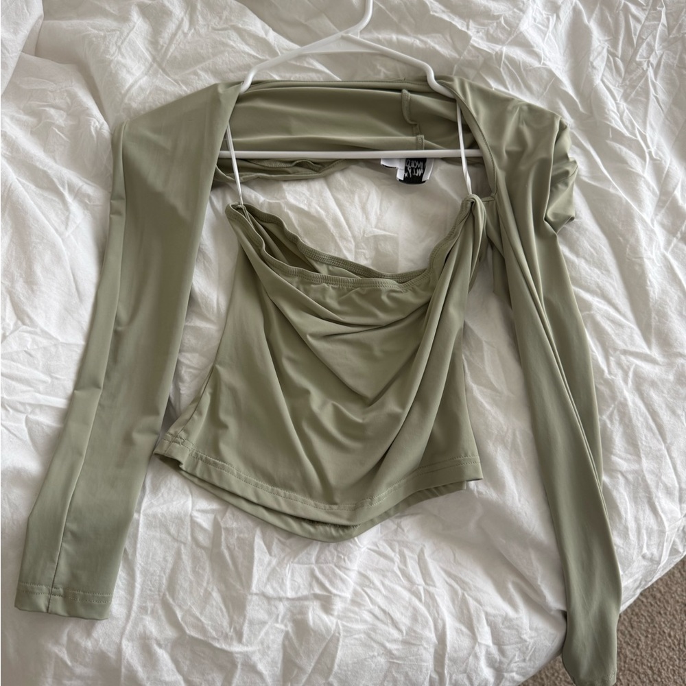 Princess Polly Moran Crop Tube Top & Bolero Set